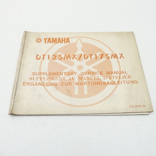 Genuine yamaha 125 175 mx - genuine,