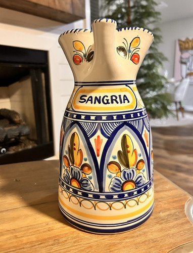 Vintage hand painted spanish - vintage,
