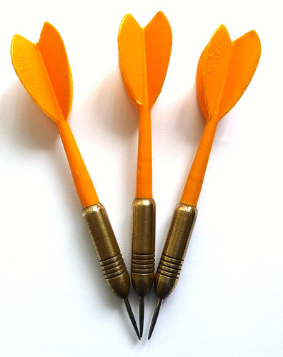 Vintage 1950 brass - vintage, darts
