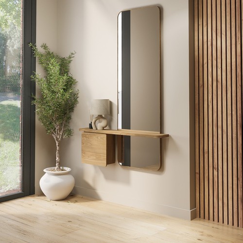 Slim narrow oak floating - slim, &