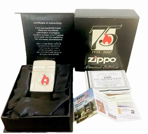 Zippo 75th anniversary - zippo,