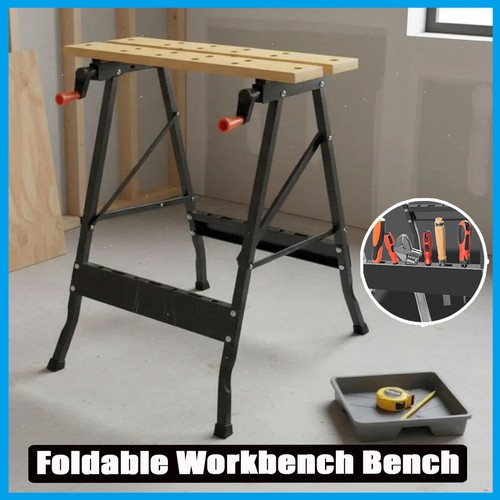 Foldable wooden workbench - foldable,