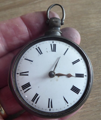 Antique silver fusee verge - antique,