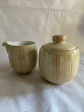 Denby Caramel Stripes Sugar