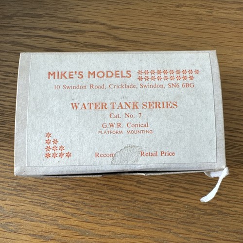 Mikes models water tank - mikes,