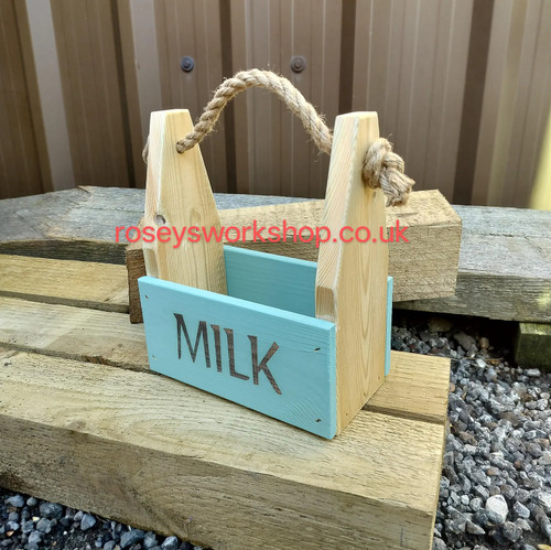 Handmade wooden rustic milk - handmade,