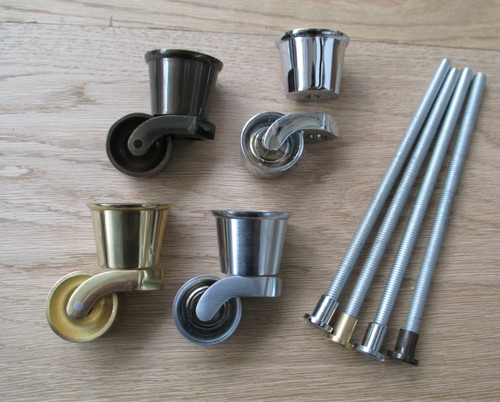 Threaded bolt fix swivel - bolt, cup