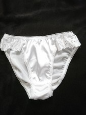 VTG  HIGH  SHINE SATIN? TANGA