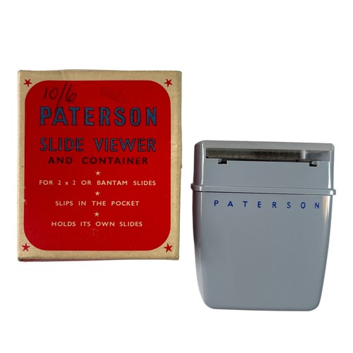 Vintage paterson slide - slide, viewer