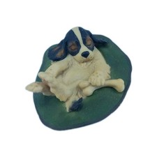 Vintage Aynsley MasterCraft Puppy in Hat Dog Figurine - 1984