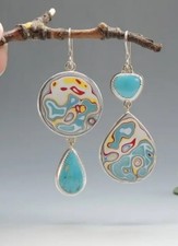 Abstract Art Earrings