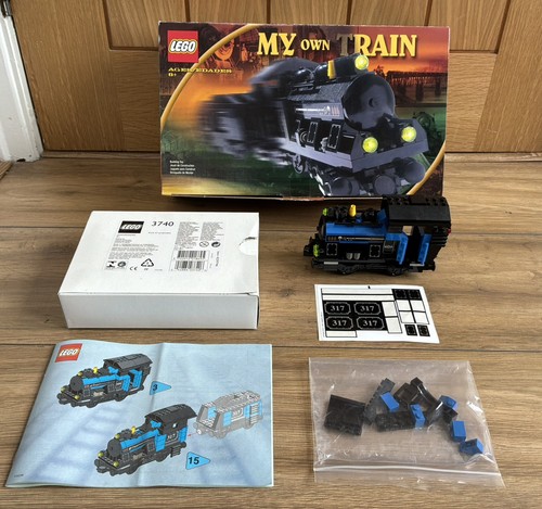 Lego own train - my, blue