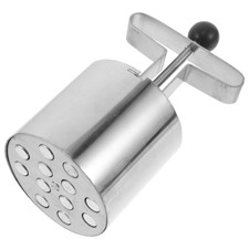  Manual Honeycomb Briquette Maker - Stainless Steel Hand Press Briquette Mold