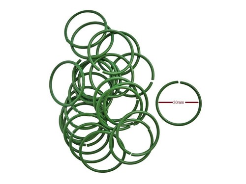 Plant rings plastic coated - plant,