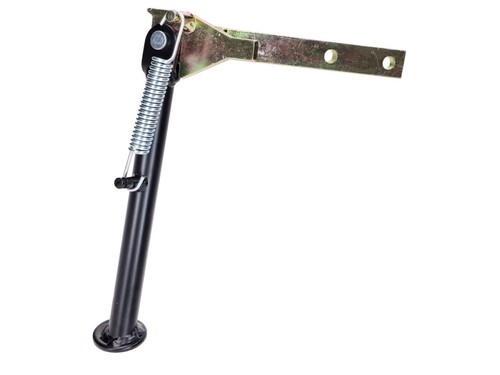 Side stand igm steel black - side,