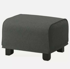Ikea Gronlid Cover for Footstool, Tallmyra Medium Grey 603.992.90
