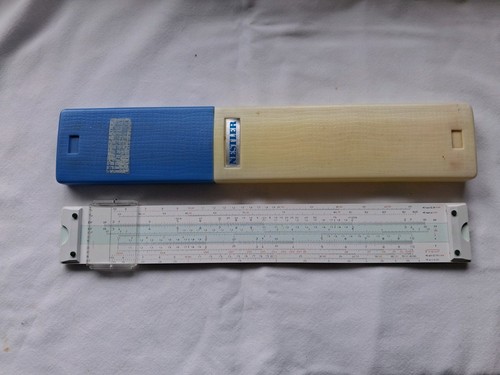 Vintage nestler elemath slide - vintage,