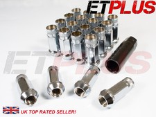 Chrome GT50 Wheel Nuts x 20