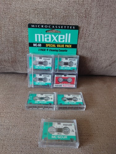 Maxell 60ur microcassette - maxell, mc-60ur