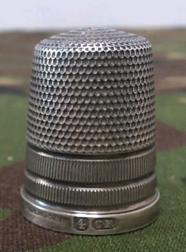 Sterling silver thimble - sterling,