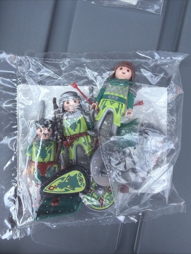 Playmobil green forest - forest, knights