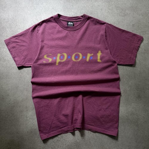 Stussy washed red pink - /,