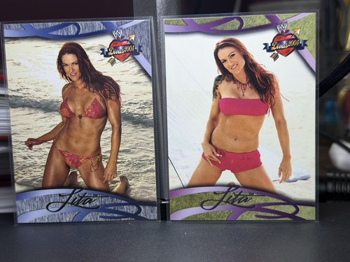 Lita 2005 fleer divas 2 - 2, card