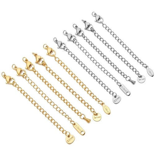 10pc stainless steel chain - 10pc,