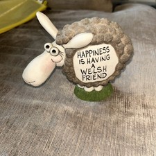 World Of Groggs John Hughes sheep ewe happiness is having a Welsh friend 