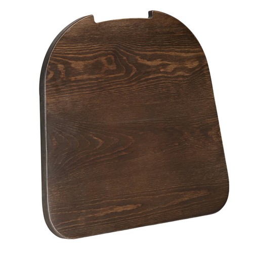 Dark wood tolix chair seat - tolix,