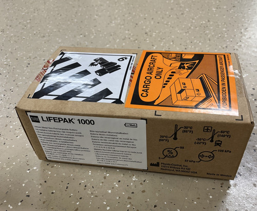 New physio control lifepak - new,