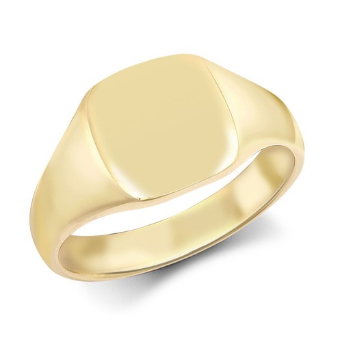 9ct yellow gold - yellow, signet