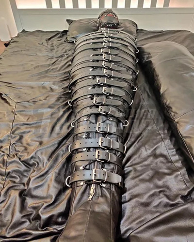 Geniune leather bondage - geniune,