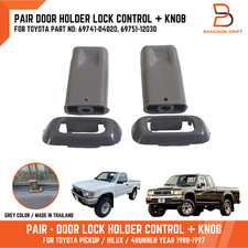Pair Door Lock Knob Button &