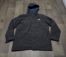 The North Face ' Hyvent Hooded Waterproof Jacket ' - Mens Large - Grey