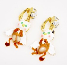 Les Nereides N2 Rrp £95 Divine Adventures Mythical Creatures Earrings New