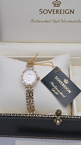 Sovereign 9ct gold lady - sovereign,