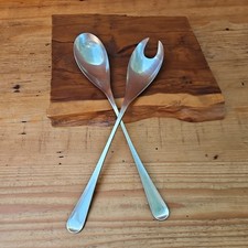 Vintage OLD HALL England ROBERT WELCH Design, Salad Servers, Spoon & Fork