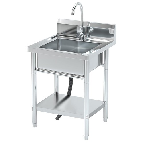Stainless steel sink utility - stainless,