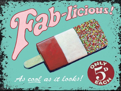 Fab licious retro metal - licious,,