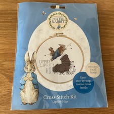 BEATRIX POTTER - PETER RABBIT CROSS STITCH KIT  LIPPITY HOP  NEW & SEALED 