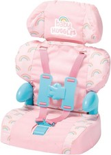 Casdon Baby Huggles Toys. Pink Booster Seat. Car Seat For Dolls with 