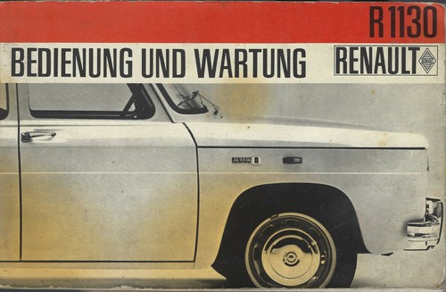 Renault 1130 owners - renault, r8