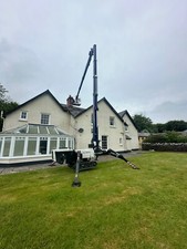 Cela 25 meter tracked cherry picker OPERATED HIRE 