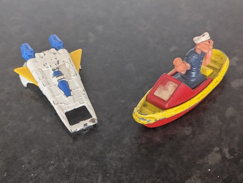 Corgi buck rogers and popeye - and,