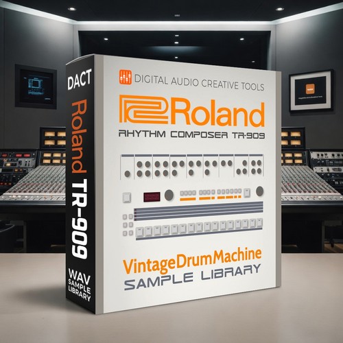Roland 909 drum machine - roland,