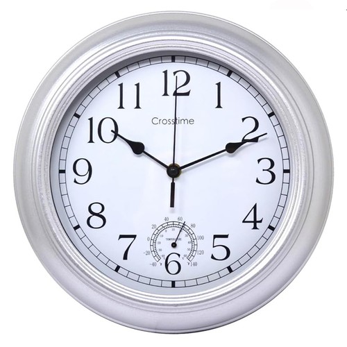 Garden wall clock with - 12",