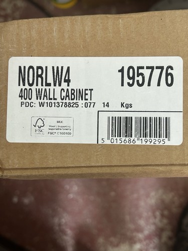 Wickes 400mm wall hung - wall, cabinet