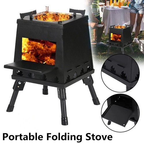 Folding camping fire pit mini - fire,
