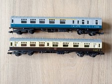 2 X Minitrix N Gauge Coaches  